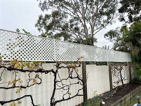 How to Install Privacy Fence Screening 的图像结果