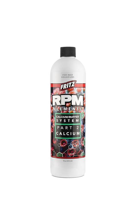 Fritz Aquatics RPM Calcium Buffer | Size: 473ml (16oz) | Saltwater and ...