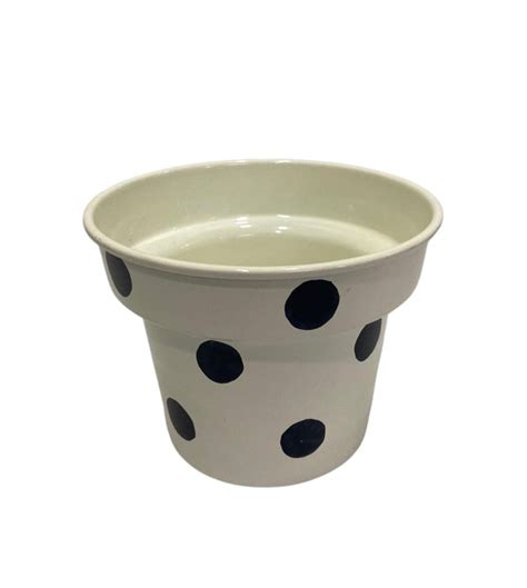 Metal pot with Polka Dot — Plan A Plant