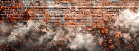 Image result for Exploding Brick Wall