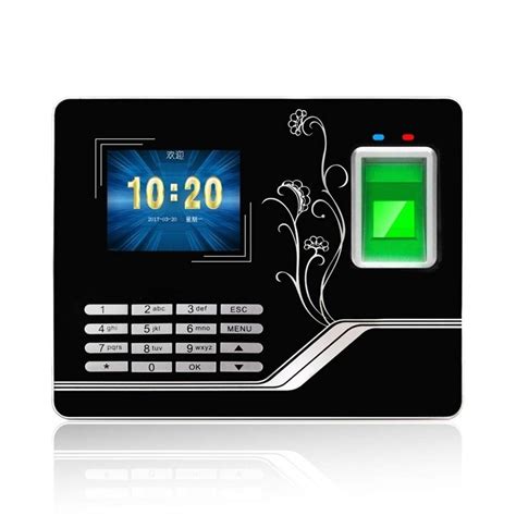 Buy Time Clock, Fingerprint Time Attendance Staff Time Card Chinese and ...