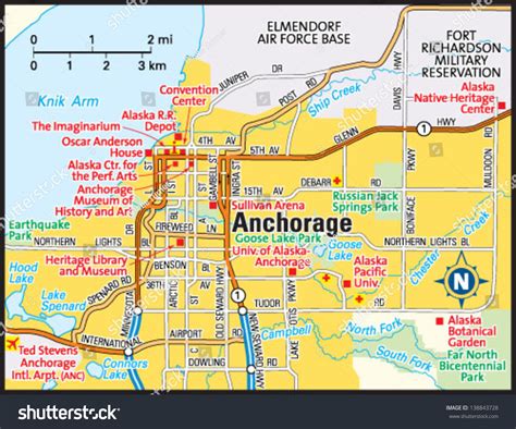 Printable Anchorage Map