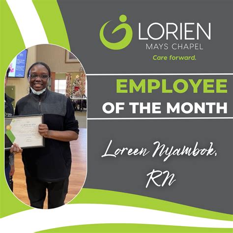 #employeeappreication #employeeofthemonth #loriencares #careforward # ...