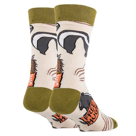 Free Hugs Socks | Funny Crew Socks For Men | Oooh Yeah! Socks