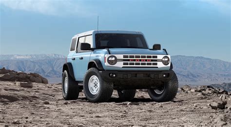 2025 Ford Bronco Heritage Edition Starts at $55,505. This Is What You ...