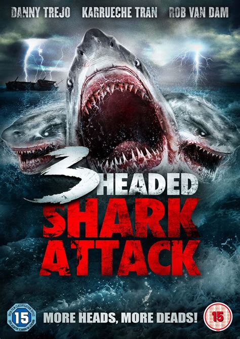 3-Headed Shark Attack [DVD]: Amazon.co.uk: Karrueche Tran, Rob Van Dam ...