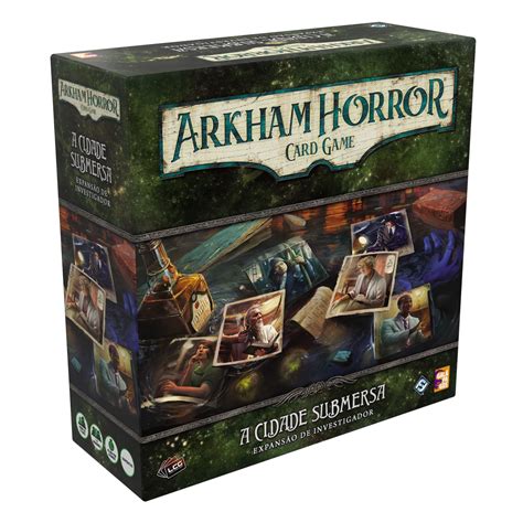 Arkham Horror : Card Game - A Cidade Submersa (Expansão do Investigador ...