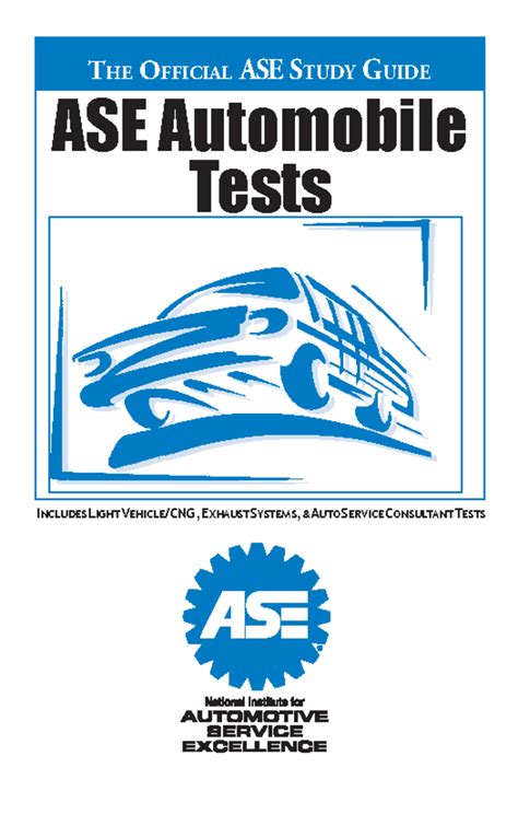 Automobile Web Studyguide 2019 - THE OFFICIAL ASE STUDY GUIDE ASE ...