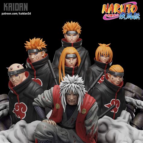 6 Paths Of Pain Naruto