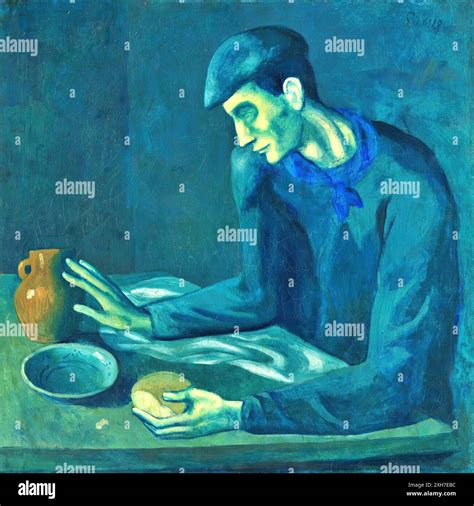 The Blind Mans Meal, 1903 (Painting) by Artist Picasso, Pablo (1881 ...
