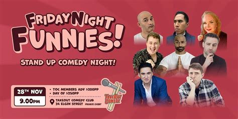 This week at TakeOut Comedy - Friday Night Funnies!, TakeOut Comedy ...
