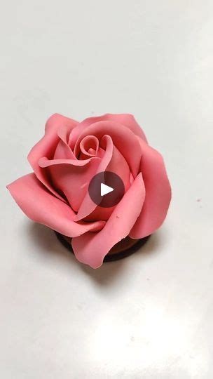 Fondant Rose Instructions 的图像结果
