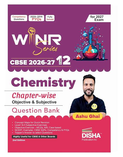 Disha WINR Series CBSE 2026-27 Class 12 Chemistry Chapter-wise ...
