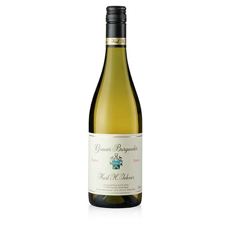 Pinot Gris 2022, kering, 13,5% vol., Johner, 750 ml, Botol