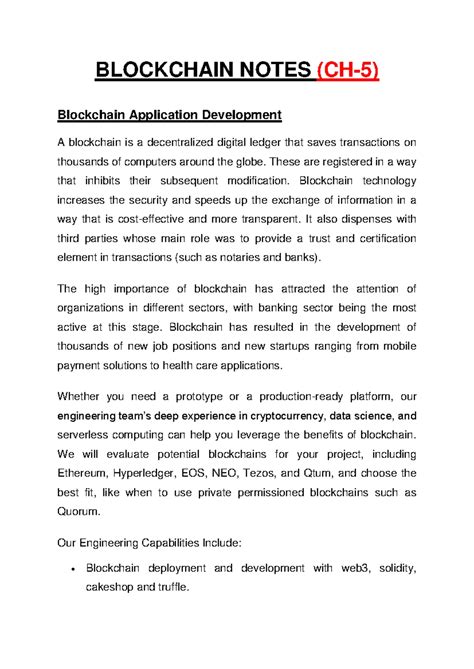 Blockchain Ch5 - This are the notes related to hyper ledger ...