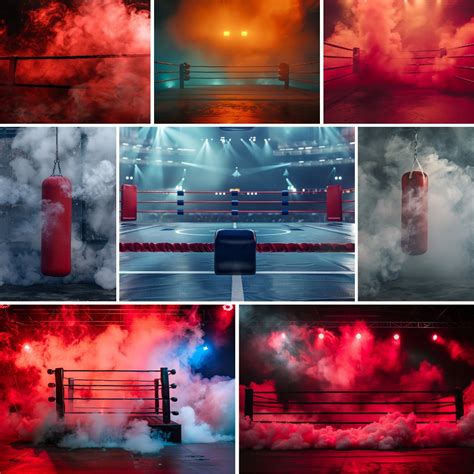 Boxing Ring Backdrop 的图像结果