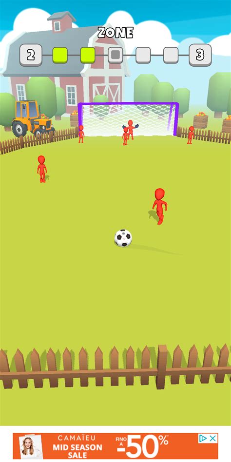 Crazy Kick! è un casual game in cui fare gol dribblando avversari e ...
