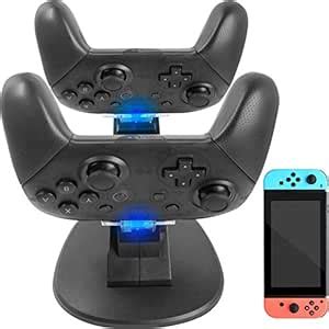 YOOWA Pro Controller Charger for Nintendo Switch - Dual Controller ...