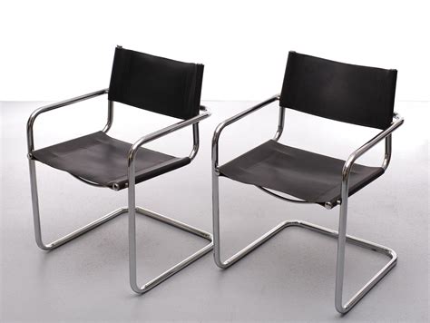 B34 Cantilever Chairs, Marcel Breuer Design, Bauhaus Chairs, Italy 80 ...