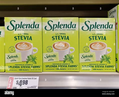 Splenda stevia farms hi-res stock photography and images - Alamy