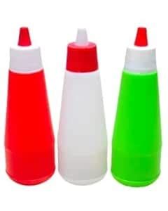 Qwid Reusable Squeezy Sauce Bottle, Food Grade Ketchup Bottle, Freezer ...