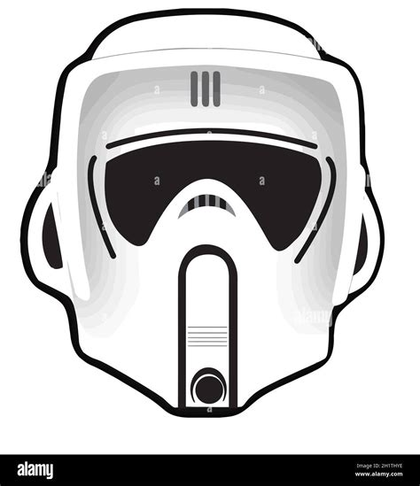 clone trooper illustration star wars helmet character helmet Stock ...