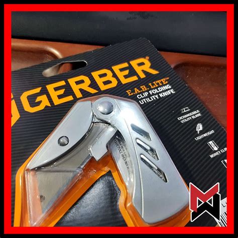Gerber EAB LITE - Box Cutter / Package Opener - Utility Blade Holder w ...