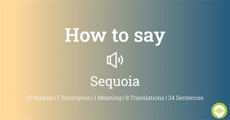 How to pronounce sequoia | HowToPronounce.com