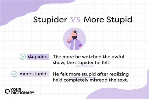 Is It "Stupider" or "More Stupid"? Why It's Not a Dumb Question ...