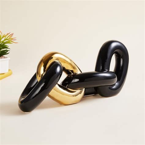 Buy Brighton Ceramic Loop Chain Table Accent from Home Centre at just ...