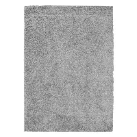 Grey Soft Shag Area Rug, 5x7 | At Home