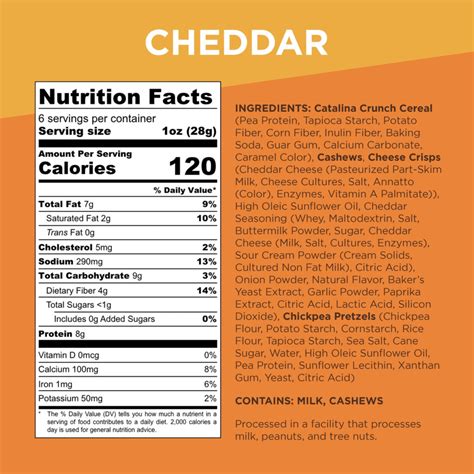 Catalina Crunch Cheddar Snack Mix-Best Buy Date June 20th 2025 ...