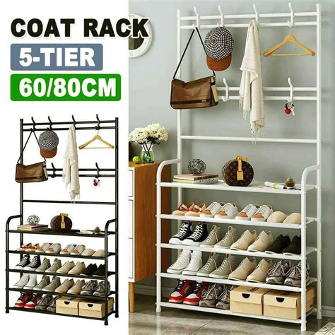 Coat & Shoe Rack: Maximize Space and Style | Multifunctional...