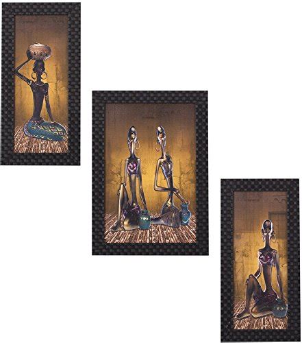 Smile2u Retailers Miniature Desing Taxtured UV Canvas Framed SO3 Wall ...