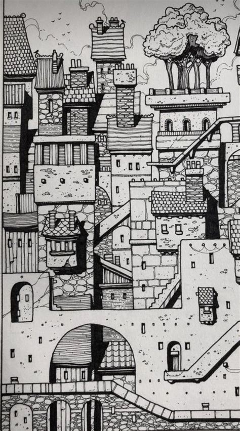 Drawing Simple Town Path 的图像结果