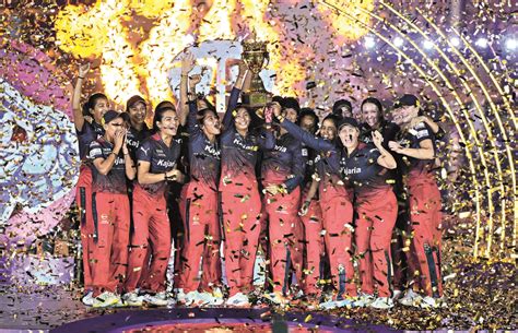 RCB women clinch first-ever WPL title, end franchise's 16-year wait for ...