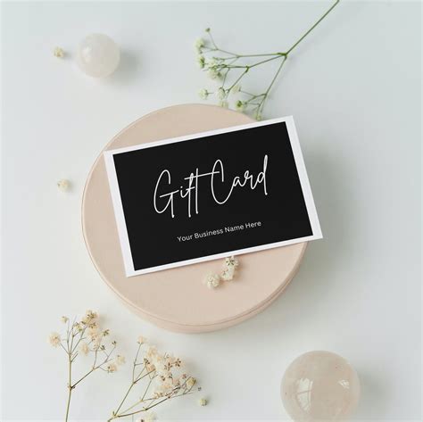 Nail Salon Gift Card, Beauty Salon Gift Card , Editable Gift ...