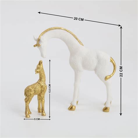 Buy Magnus Polyresin Giraffe and Calf Figurine from Home Centre at just ...