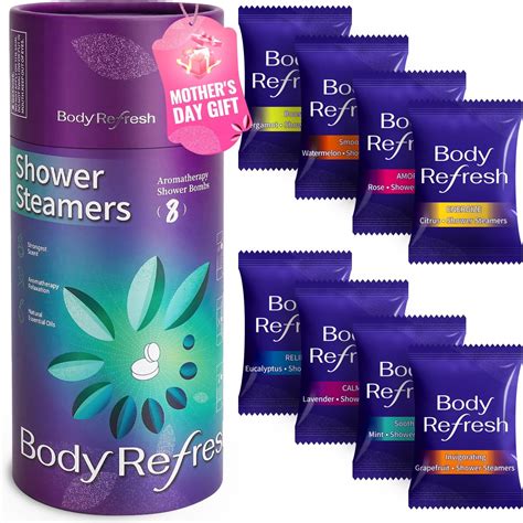 Amazon.com: GuruNanda Breathe Shower Steamer Tablets (Pack of 10) - 100 ...