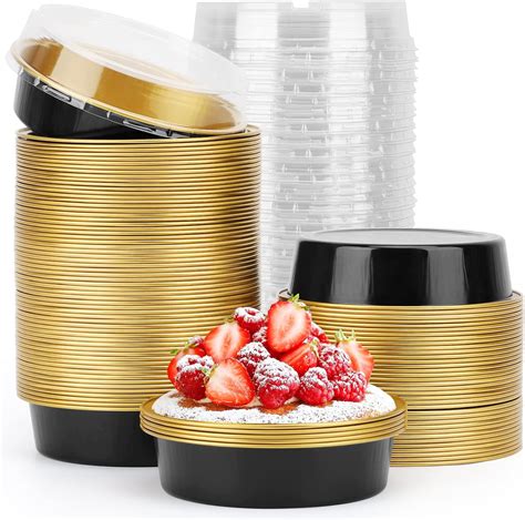 Beasea Aluminum Cupcake Pans With Lids, 4 Inch 100 India | Ubuy