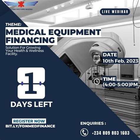 Medical Equipment Financing - Health - Nigeria