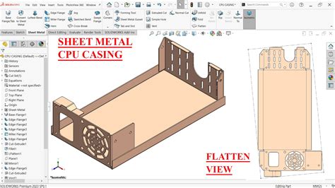 Image result for SolidWorks Sheet Metal Tutorial From Round