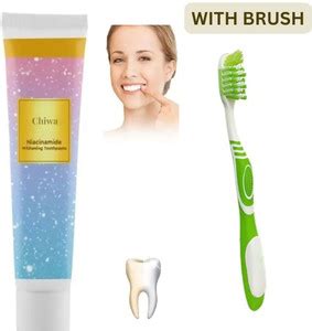 CHIWA Niacinamide Whitening Toothpaste: Herbal Formula for Clean ...