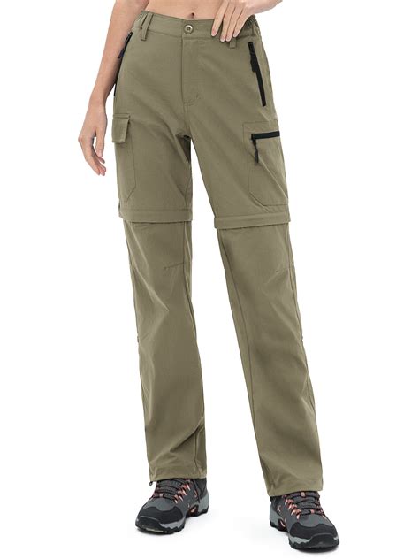 Wespornow Women's Quick Dry Convertible Hiking Pants, Outdoor Trail ...