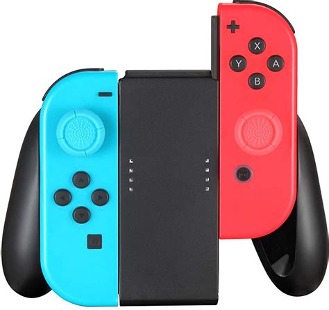 Nintendo Switch Joy-Con Grips, Wear-resistant Handle Kit for Switch Joy ...