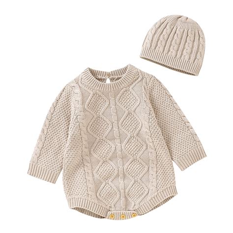 Baby Girls' Sweaters Baby Girl Winter Clothes Cute Printed Sweater ...