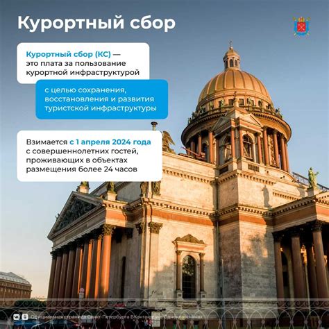 Курортный сбор с 1 апреля 2024