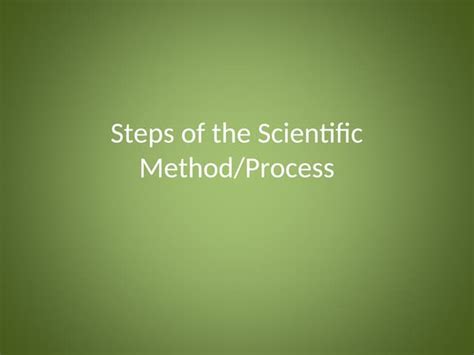 Image result for Steps. Method Science
