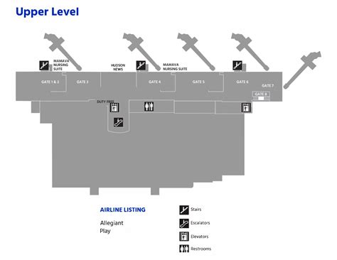 New York Stewart International Airport Terminal Map (2025) - All Maps