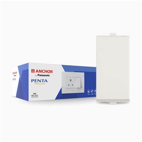 Anchor by Panasonic Penta Modular 16AX One Way Switch, 1 M Switch for ...